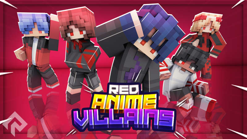 Red Anime Villains Key Art