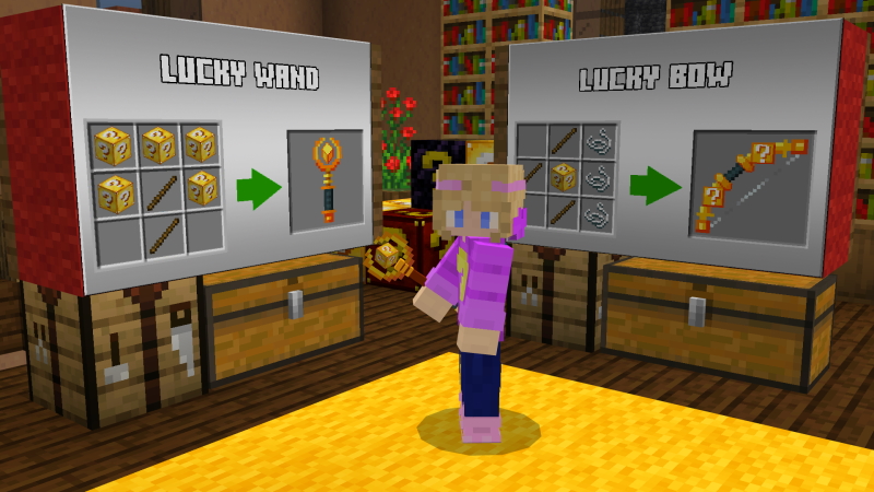 Lucky Block Tools in Minecraft Marketplace