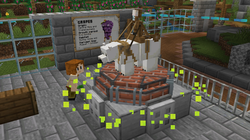 Fruit Zoo Tower Defense In Minecraft Marketplace Minecraft