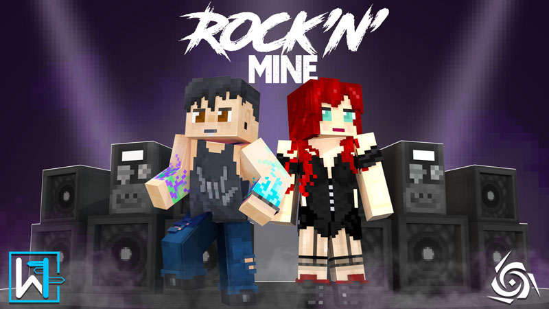 Rock 'n' MINE Key Art