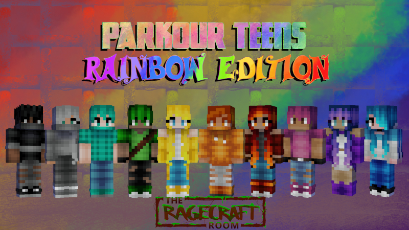 Parkour Teens Rainbow Edition In Minecraft Marketplace Minecraft