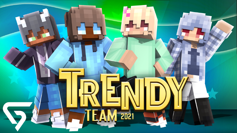 Trendy Team 2021 by Glorious Studios (Minecraft Skin Pack) - Minecraft ...