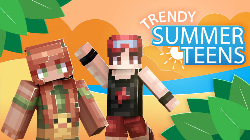 Trendy Summer Teens Key Art