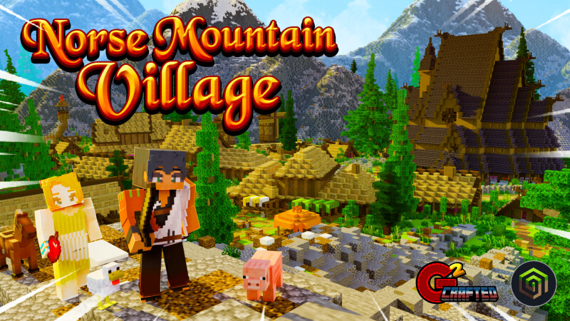 Norse Mountain Village Key Art