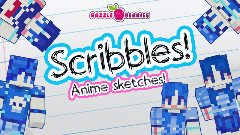 Scribbles: Anime Sketches Key Art