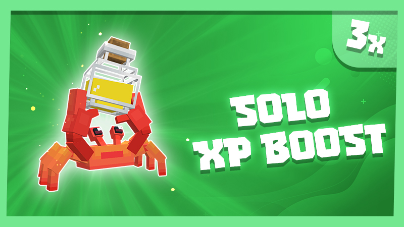 Medium Solo XP Boost Key Art