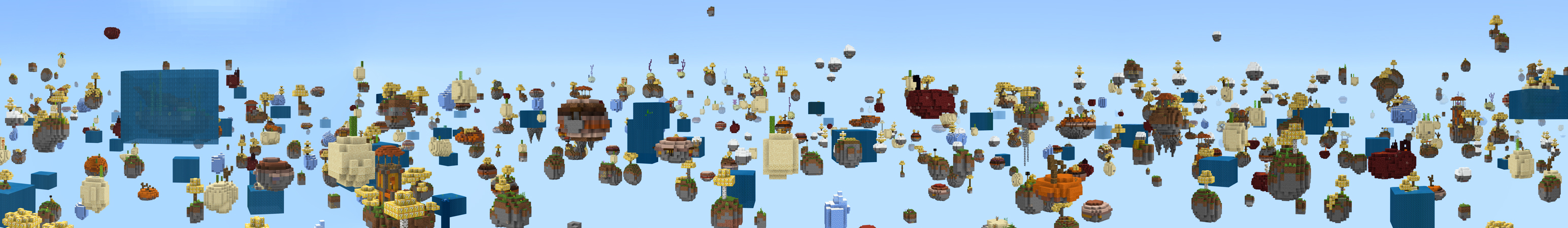 Ultra Lucky Skyblock Panorama