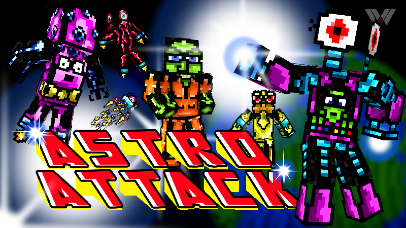 Astro Attack Key Art