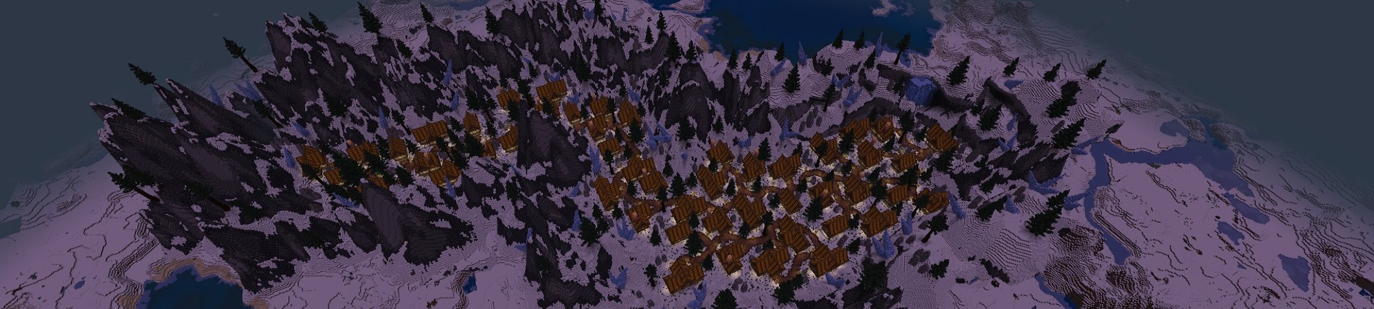 Frozen Village Panorama