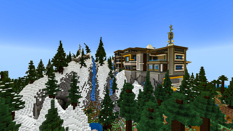 Winter Billionaire Mansion Screenshot #1