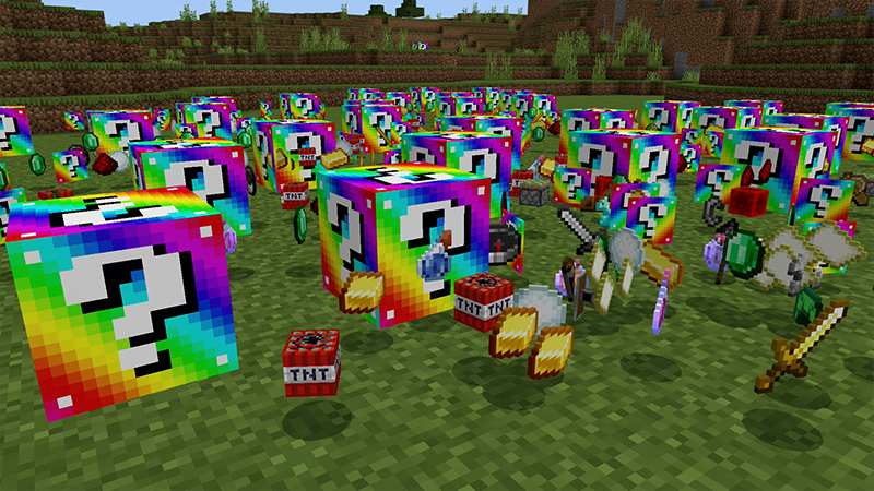 Rainbow Lucky Block Mod v.1.8.1 [1.8] › Mods ›  — Minecraft  Downloads