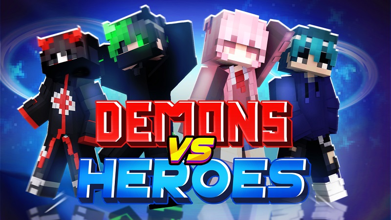 Demons vs Heroes Key Art