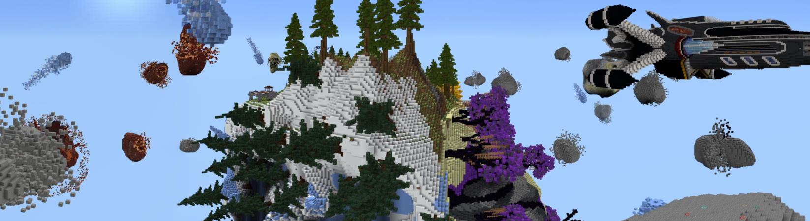 Skyblock Cosmos Panorama