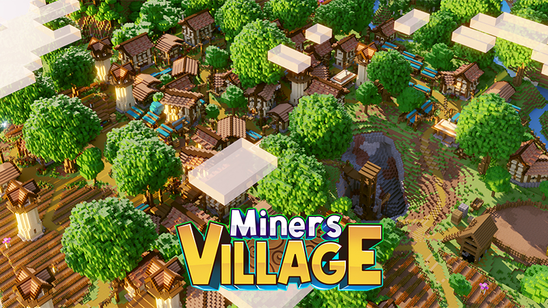 Miners Village In Minecraft Marketplace Minecraft