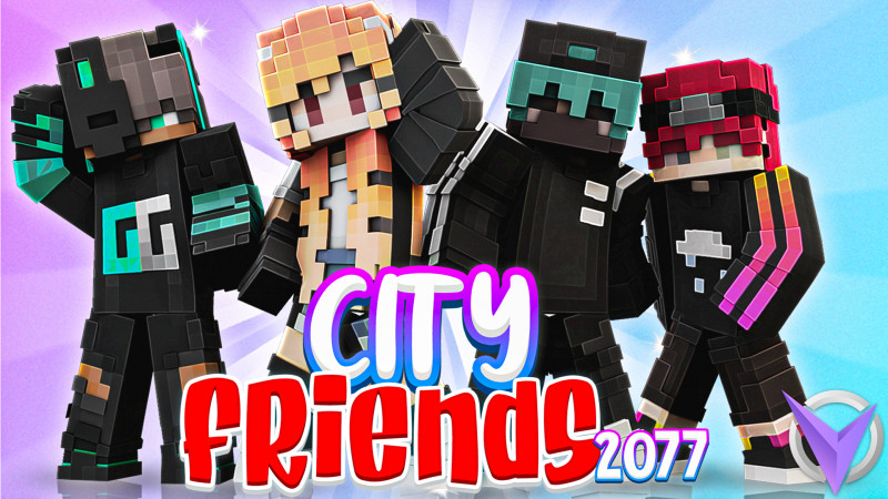 City Friends 2077 Key Art