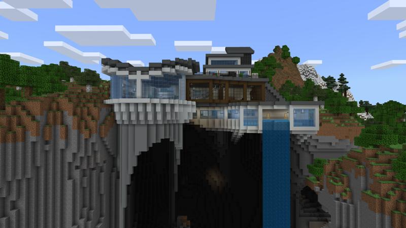 Cliffside Mansion by BTWN Creations