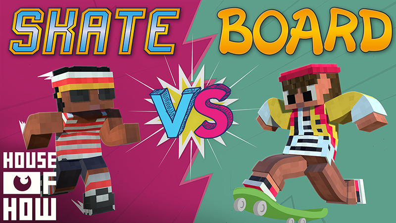 Skate vs Board Key Art