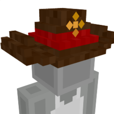 Cowboy Sheriff Hat on the Minecraft Marketplace by Dragnoz Cowboy Sheriff Hat on the Minecraft Marketplace by Dragnoz