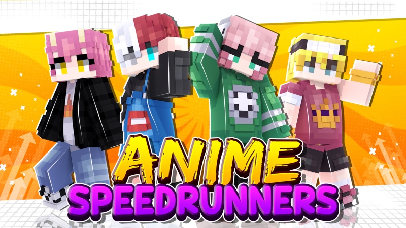 Anime Speedrunners Key Art