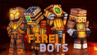 Fire Bots on the Minecraft Marketplace by 57Digital Fire Bots on the Minecraft Marketplace by 57Digital