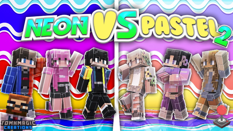 Neon vs Pastel Fashion 2 Key Art