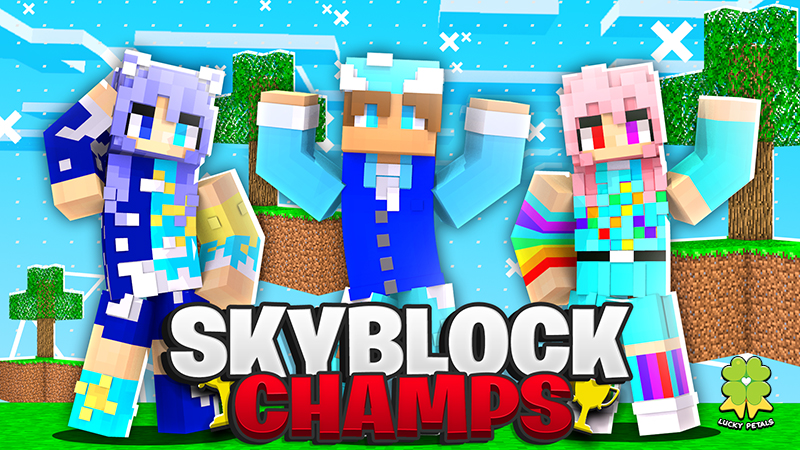 SkyBlock Champs Key Art