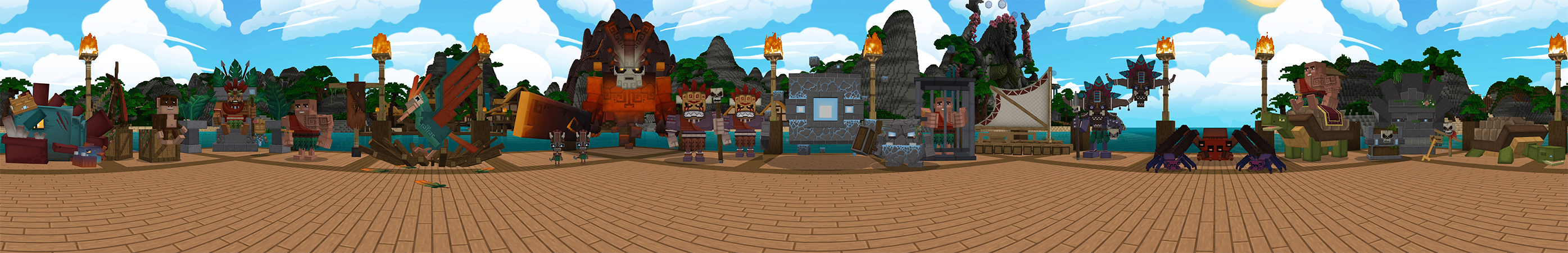 Tiki Island Panorama