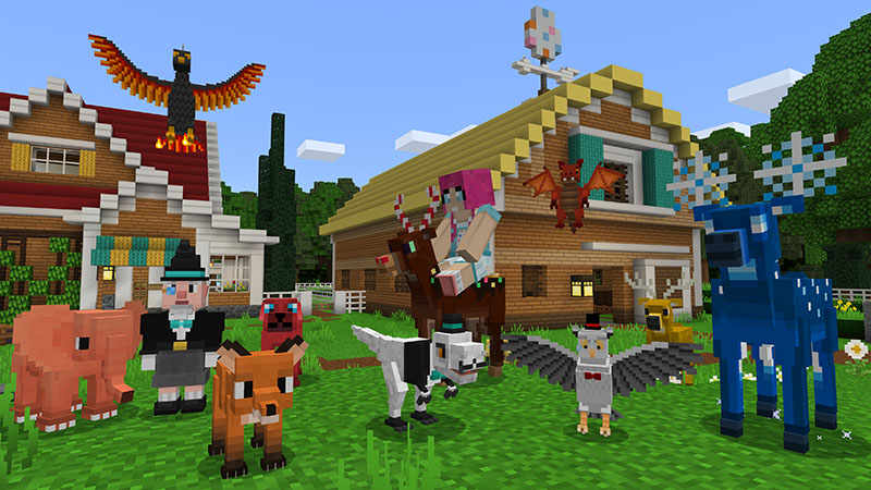 Luck world. Lucky World майнкрафт. Майнкрафт Lucky World Pets. Майнкрафт туса. Мод more Minecraft Pets.