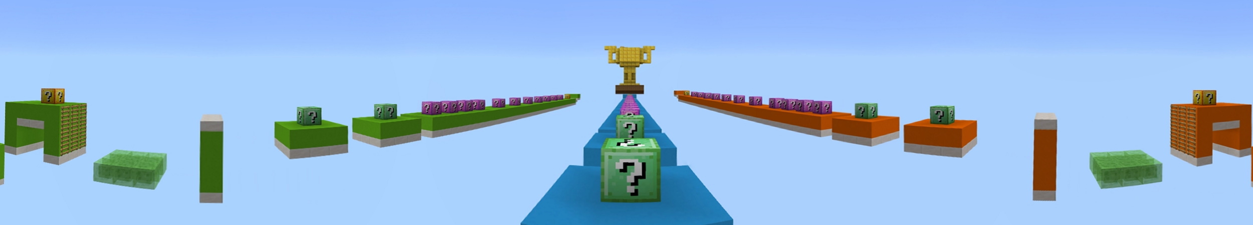 Lucky Block Race Panorama