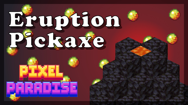 Eruption Pickaxe Key Art