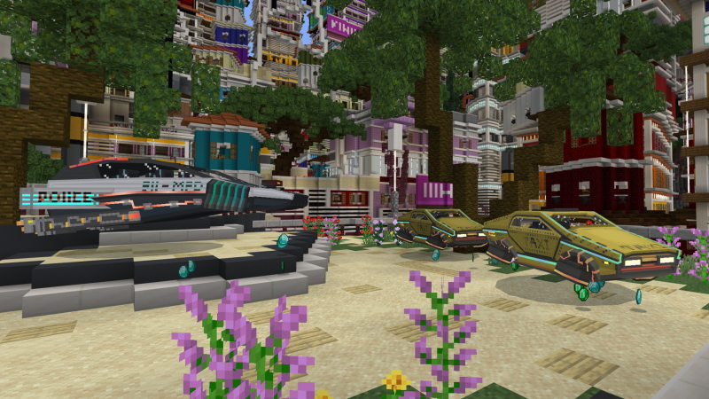 Cyberpunk by Sapphire Studios (Minecraft Marketplace Map) - Minecraft ...