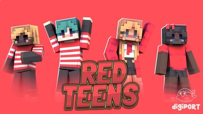 Red Teens on the Minecraft Marketplace by DigiPort Red Teens on the Minecraft Marketplace by DigiPort