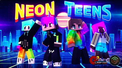 Neon Teens on the Minecraft Marketplace by G2Crafted Neon Teens on the Minecraft Marketplace by G2Crafted