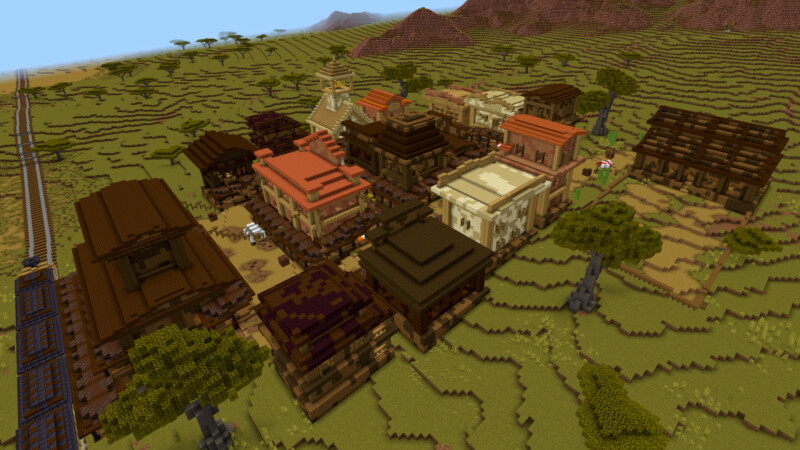 old western saloon minecraft