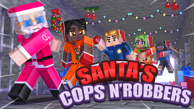 Santa's Cops 'N Robbers Key Art