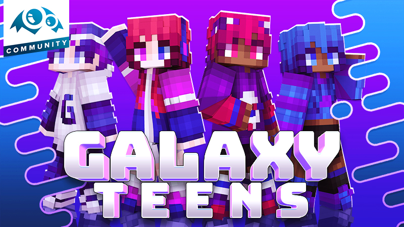 Galaxy Teens by Monster Egg Studios (Minecraft Skin Pack) - Minecraft ...