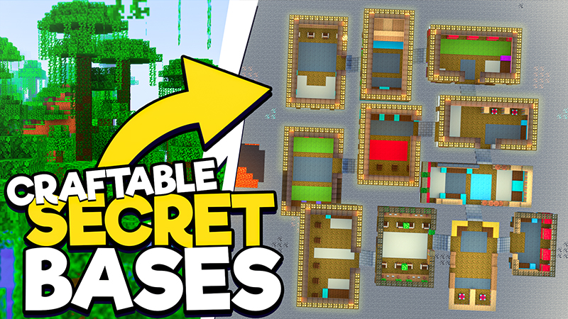 Craftable Secret Bases Key Art