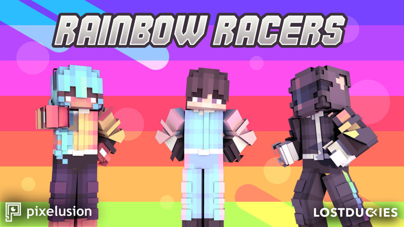 Rainbow Racers Key Art