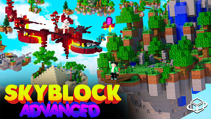 Skyblock Advanced Key Art