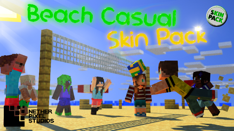 Beach Casual Skin Pack Key Art