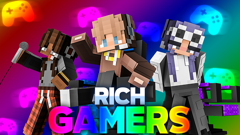 Rich Gamers Key Art