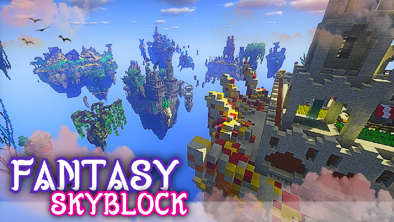 Fantasy Skyblock Key Art