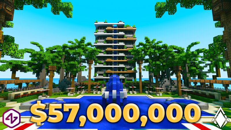 Millionaire Beachfront Hotel In Minecraft Marketplace Minecraft