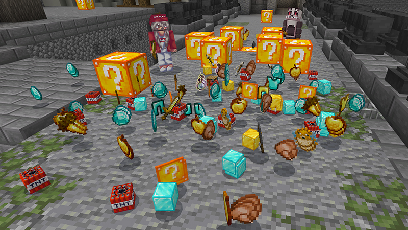 LUCKY BLOCKS: SURVIVAL! in Minecraft Marketplace