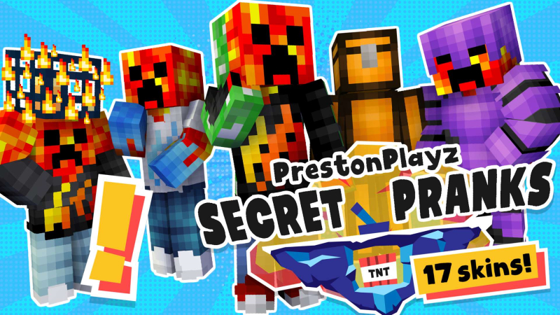 PrestonPlayz Secret Pranks Key Art