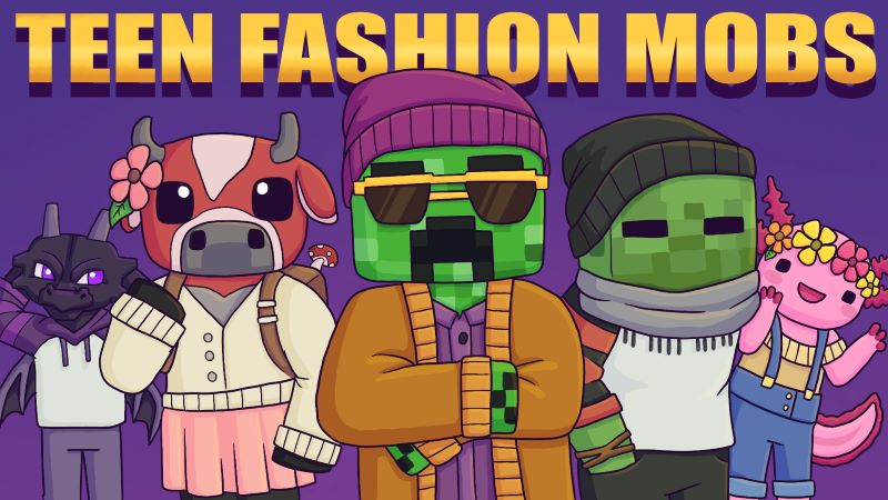 Teen Fashion Mobs Key Art