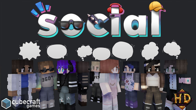 Social Key Art