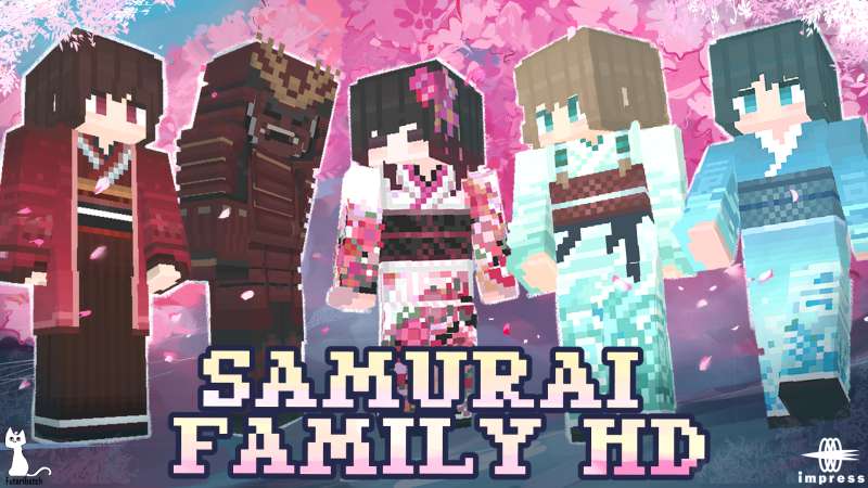 Samurai Family Hd In Minecraft Marketplace Minecraft