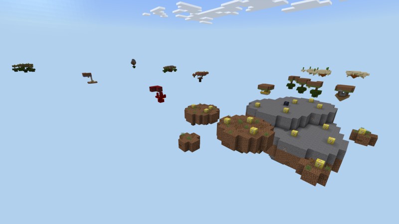 Lucky Skyblock Upside Down Screenshot #1