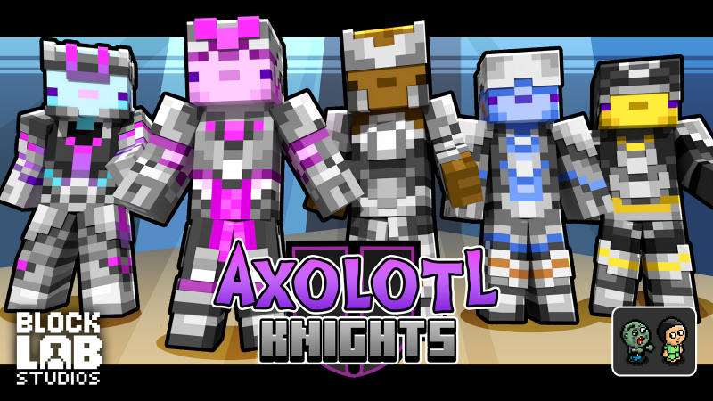 Axolotl Knights Key Art